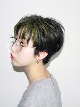 ボアソルテ(Boa Sorte) ハニーイエローのハイライトショート