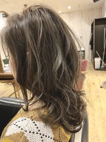 ヘアーサロン リアン 鴻巣店(hair salon Rien)&nbsp;グレージュ☆ハイライト