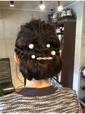 結婚式用　ルーズアップ