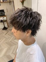 エルオム(EL.HOMME)&nbsp;【YUKI】ショートマッシュ×パーマ×束感ヘア