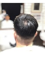 エヌドットバーバー ギンザ(N.BARBER GINZA)&nbsp;ノーパートショート　/ナチュラルフェード/サイドグラデーション