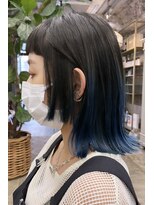 ザ デイ(THE DAY)&nbsp;ブルーのバレイヤージュカラー