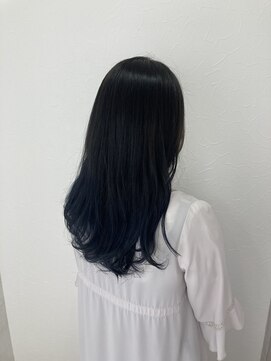 シエル 立川店(CIEL) 【CIEL 佐藤】ブルーグラデーション