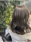黄色消しカラーパープルアッシュ！！