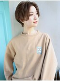 天神【BIRTH】センターパート×大人パーマ束感ショート