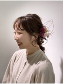 成人式*お洒落アレンジ*