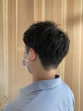 オリガミ(Origami) ツーブロックショート