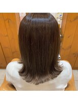 ヘアーアンドメイク エクリ 不動前店(Hair&Make equri)&nbsp;大人可愛い艶めき透明感カラー！