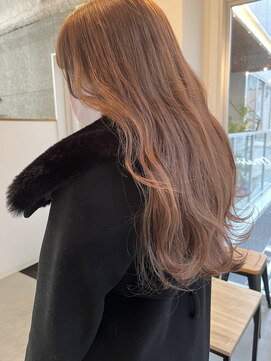 メルシー 福岡天神店(Merci) 【Merci☆Nana】ケアブリーチでロイヤルミルクティーベージュ♪