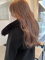 メルシー 福岡天神店(Merci) 【Merci☆Nana】ケアブリーチでロイヤルミルクティーベージュ♪