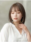 ☆大人かわいい前髪セシルカットココアブラウンネオウルフ