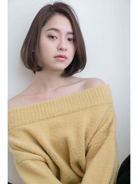 レイ(ray.) ☆くびレイヤーエモージュデザインカラーシルキーベージュミディ