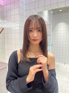 ロンド ストラーダ 心斎橋(Lond strada) マチルダボブ×ピンクベージュ×美髪［髪質改善/縮毛矯正］