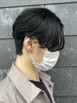 ヒュイル バイ ニアウ(Hwyl by Niau)&nbsp;メンズマッシュセンターパートスパイラルパーマニュアンスパーマ