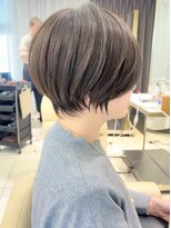 ひし形ショート/前下がりショート/絶壁解消30代/40代【橋本】