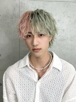 ルアン 大分駅店(ruen)&nbsp;大分大分駅マッシュウルフツイストスパイラルパーマ中村友哉