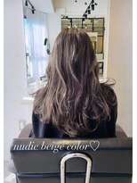 アン たまプラーザ(un) ヌーディーベージュ【髪質改善オージュア認定サロン】