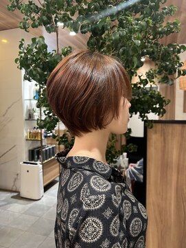 ビュートリアム ギンザ(BEAUTRIUM) 乾かすだけでまとまるひし形ショート＊ショートボブ＊顔周り