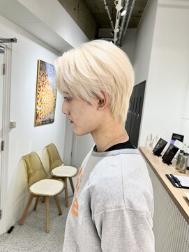 メンズペレ 渋谷(MEN'S PELE) ニュアンスパーマ/韓国マッシュ/スパイキーショート/渋谷