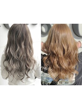 デザインのセンスがいいと大好評★ハイライトやバレイヤージュ/インナーカラー/フェイスフレミングなどが◎