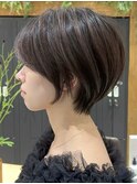 『透明くすみカラー』くびれショート