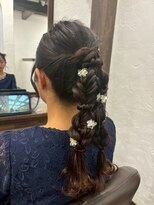 アミリー ひたち野うしく店(Amily)&nbsp;ハイライトバレイヤージュダブルカラーケアブリーチ20代30代