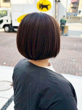 ロッカ(ROCCA) 美フォルムストレートボブハイライトカラー