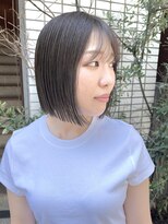 シェリ(Cheri)&nbsp;切りっぱなしボブ/20代30代40代ヘア/大人ボブ/ママさんヘア/主婦