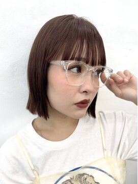 ガーデントウキョウ(GARDEN Tokyo) マロンベージュ/暖色/ボブ/ワイドバング