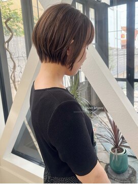 パル バイ ラベスト(Pal by lovest) シアーブラウン×軽い質感◎ショートボブ