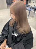 ペレ アネックス 大阪梅田茶屋町店(PELE ANNEX) クラゲヘアー/小顔に見せるヘア/ココアベージュ/梅田