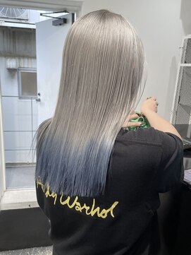 ココ 原宿(KOKO) #大人ガーリー#ダークアッシュ#ミディアムレイヤーカット