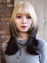 ボコカ(bococa)&nbsp;【macana指名】レイヤーカットデザインカラーブリーチ登戸