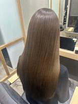 フレーム なんば店(FRAME) ♪髪質改善カラー×オリーブベージュ