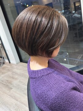 コラソン(corazon) カットカラー 似合わせボブ