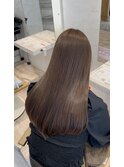 透明感たっぷりミルクティーカラー