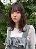 大人可愛い20代30代40代50代小顔レイヤーセミロング