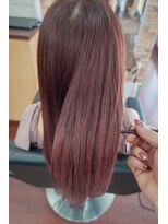 ルッカヘアガーデン 鶴ヶ島店&nbsp;つやつやトリートメント/¨ロングヘア/ストレート