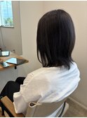 肩にあたるボブ