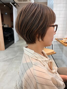 トリート 千葉店(TREAT) 白髪ぼかしハイライト/白髪ぼかしカラー