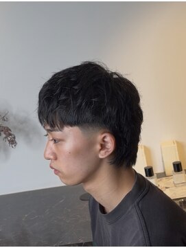 グラッシー(GLASSY) マレット/スパイキーショート/テーパーフェード/：フェード