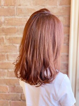 アリア バイ アルティナ(alia by artina) ベビーピンク×ゆるウェーブ 【alia橋本/橋本駅】