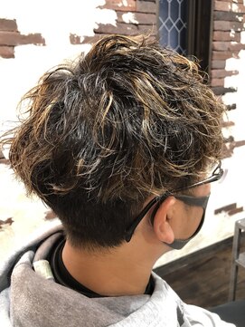 ヘアー クリエイト カルバリ(HAIR CREATE Calbari) ソフトツイストパーマ×ハイライトカラー