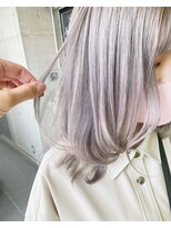 ガルボ ヘアー(garbo hair) #春女子#ふんわり#韓国女子#パープル#下村スタイル