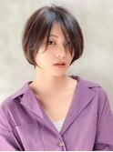 《Agu hair》女っぽしっとり質感ショート