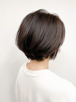 トップヘアー 本店(TOP HAIR)&nbsp;ひし形ショート×ラベンダーカラー