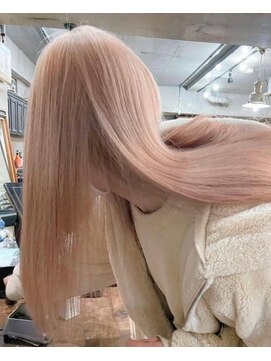 シエスタ(Siesta) siesta 京都河原町☆サーモンピンク×トリプルカラー