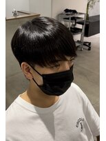 サルファ ヘアデザイン 名古屋 丸の内(S.ALPHA HAIR DESIGN)&nbsp;ナチュラルストレートマッシュ