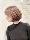 O-tete ベージュブラウンボブ
