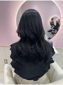 韓国ツヤカラーブルーブラック